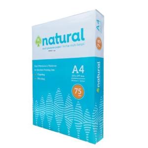 KERTAS HVS NATURAL FC A4 75GR