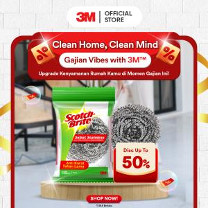 3M™ Scotch-Brite® Sabut Stainless, 2 pcs