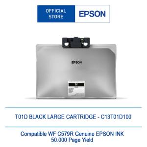Tinta Cartridge Epson T01D LARGE for WF-C579R - C13T01D100 - BLACK