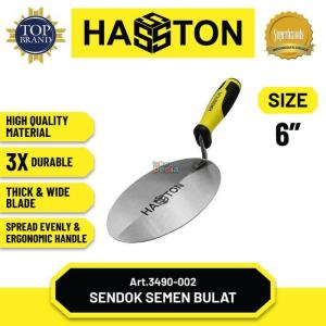 Hasston Sendok Semen Lancip Gg Karet 7" / Cetok Semen (3490-008) - Bulat 6 inch
