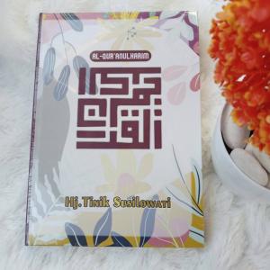 AlQuran Custom Ukuran Besar A4 Bonus Cetak Nama Boks Latin Perkata