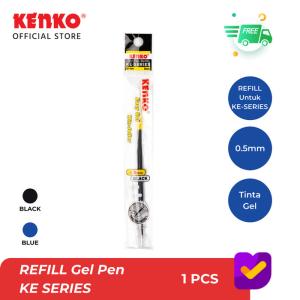 KENKO GEL PEN REFILL Easy Gel / KE series Black - Hitam
