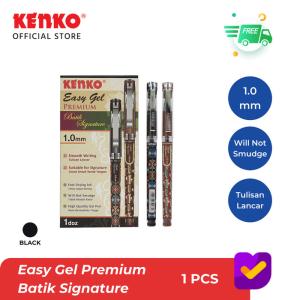 KENKO GEL PEN Easy Gel Premium 1.0mm Batik Black Random Color
