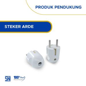 Steker Broco Arde - Kepala Colokan Bulat