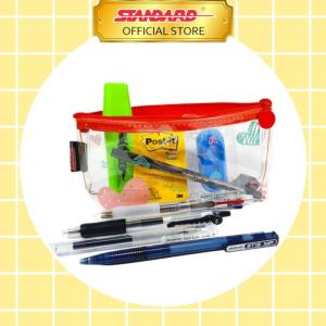 Standard Paket Alat Tulis 2 (Pulpen, C. Tape, Highlighter, M. Pensil)