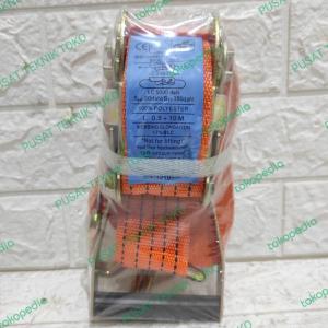 WEBBING CARGO LASHING 2 TON X 10 METER - RATCHET TIE DOWN 10 METER