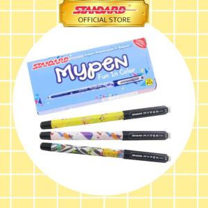 STANDARD PEN MYPEN - BLACK 12 PCS