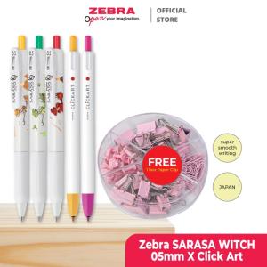 Zebra SARASA WITCH X Click Art - Free 1 box paper clip