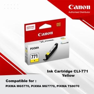 Canon Ink Cartridge CLI-771 Yellow