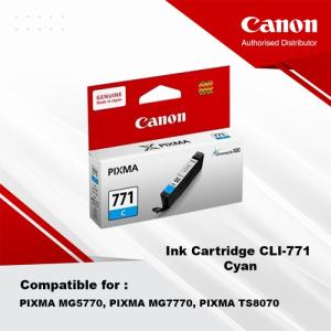 Canon Ink Cartridge CLI-771 Cyan