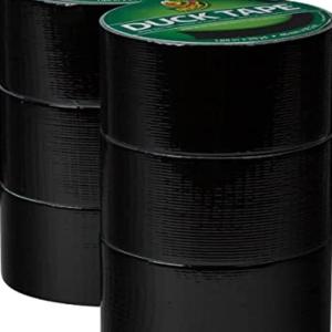 Promo Duck Brand 1265013C Duck Color Duct Tape 6Roll Black