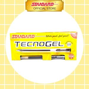 STANDARD PEN TECNOGEL 0.5 ISI 12 PCS - Hitam