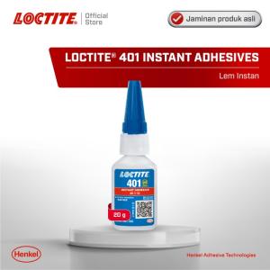 Henkel LOCTITE 401 Instant Adhesive Lem Instan Lem Super Glue 20 gr - 401