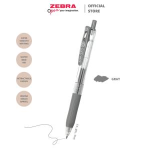 Zebra Gel Pen Pulpen Sarasa Clip - 0.5 mm - Gray