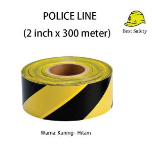 Police Line / Garis Polisi 2 inchi x 300 meter / Barricade Tape