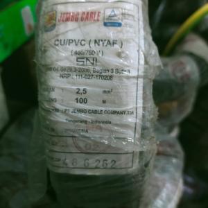 kabel nyaf 2,5mm jembo kabel 2,5 roll @100