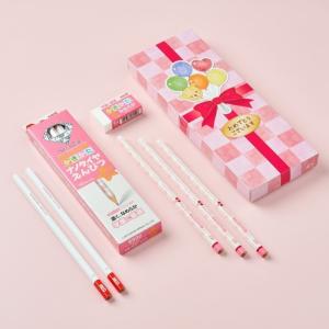 UNI Gift Set Nano Dia 2B Pencil - Biru Muda